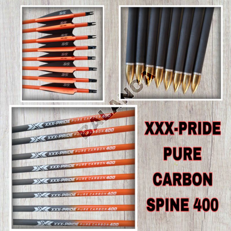 XXX Pride Pure Carbon 400 - Arrow Pride Pure Carbon Spin 400