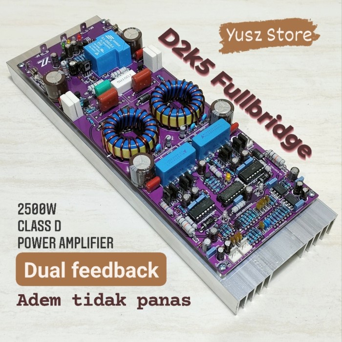 D2K5 Fullbridge Class D power Amplifier - CT 120vdc