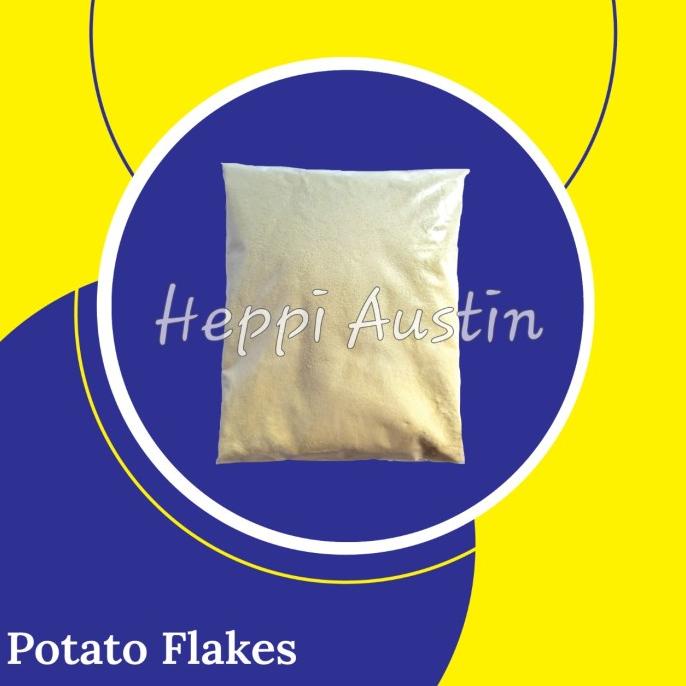 

ech01 Tepung Potato Flake Mashed Potato Tepung Kentang Instant Iscon 1 KG