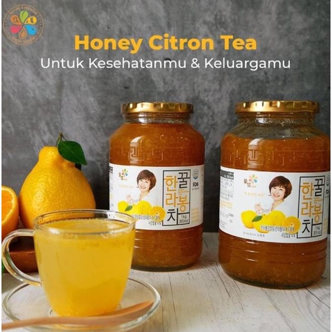 

jen KKOH SHAEM HONEY CITRON TEA 1 KG - MADU TEH MADE IN KOREA HALAL IMPORT