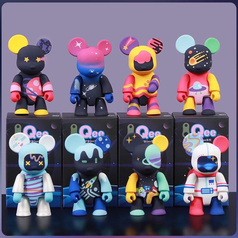 ' KC Xingchen Universe Violent Bear QEE Unknown Baby Technology Blind Box ⁑