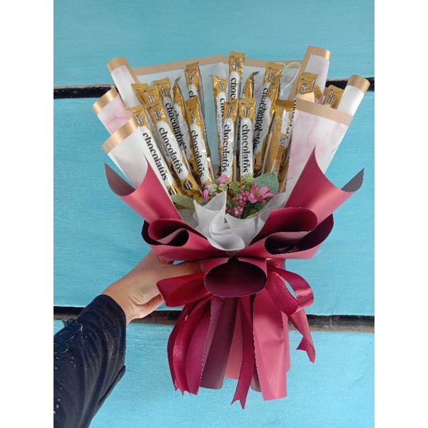 

buketcoklatosSnackbouquet