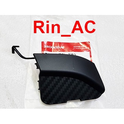 -NcQ ORIGINAL Tutup Plastik Cover Towing Derek HOOK Bumper Bemper Depan Mobil Honda ALL New Jazz RS 