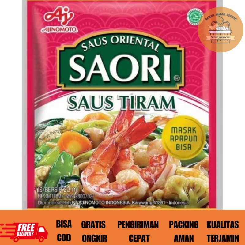 

SAORI SAOS TIRAM 5 PCS