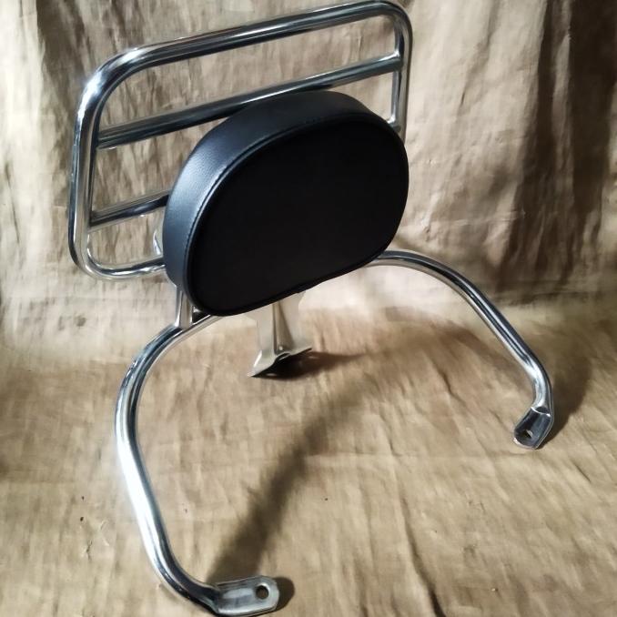 *$*$*$*$] back rack + sandaran busa vespa matic GTS GT...aksesoris vespa matic