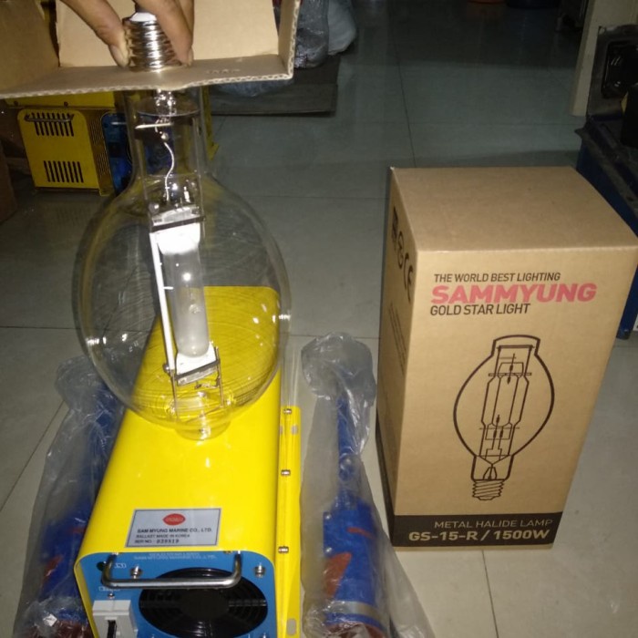 Terlaris Lampu Ikan / Lampu Cumi Sammyung 1500 Watt (Komplit Set),
