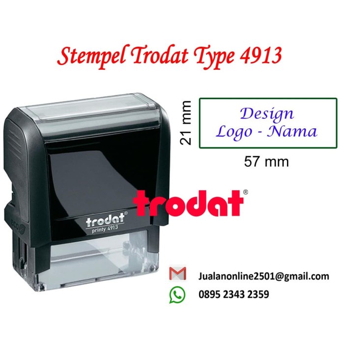 

Bestseller Stempel Trodat Type 4913