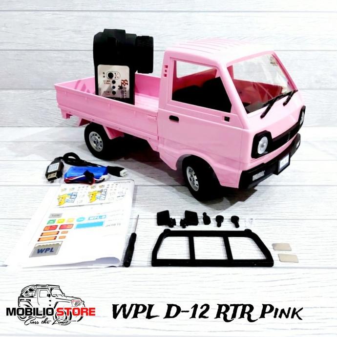 RC Car 1:10 WPL D-12 Full Propo Rear Wheel Drive RWD D12 RTR