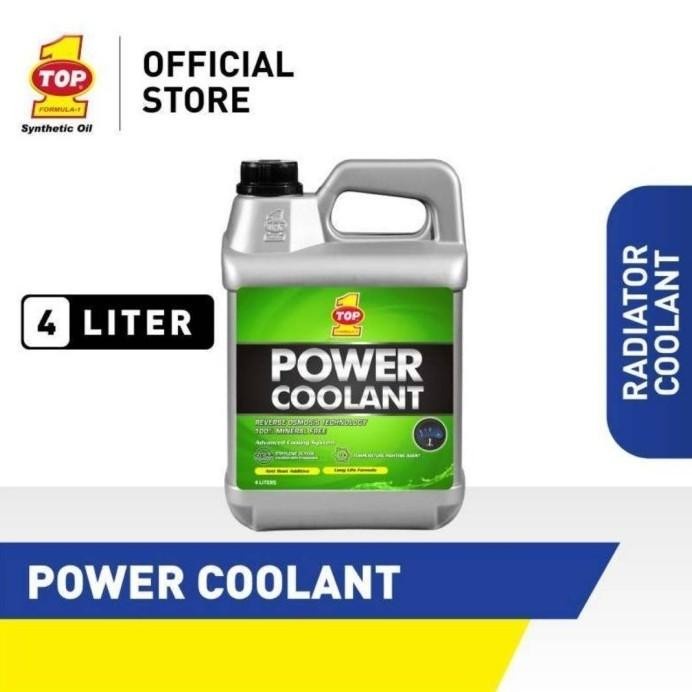 Terbaru Top 1 One Power Coolant 1 Galon 4 Liter Air Radiator Mobil