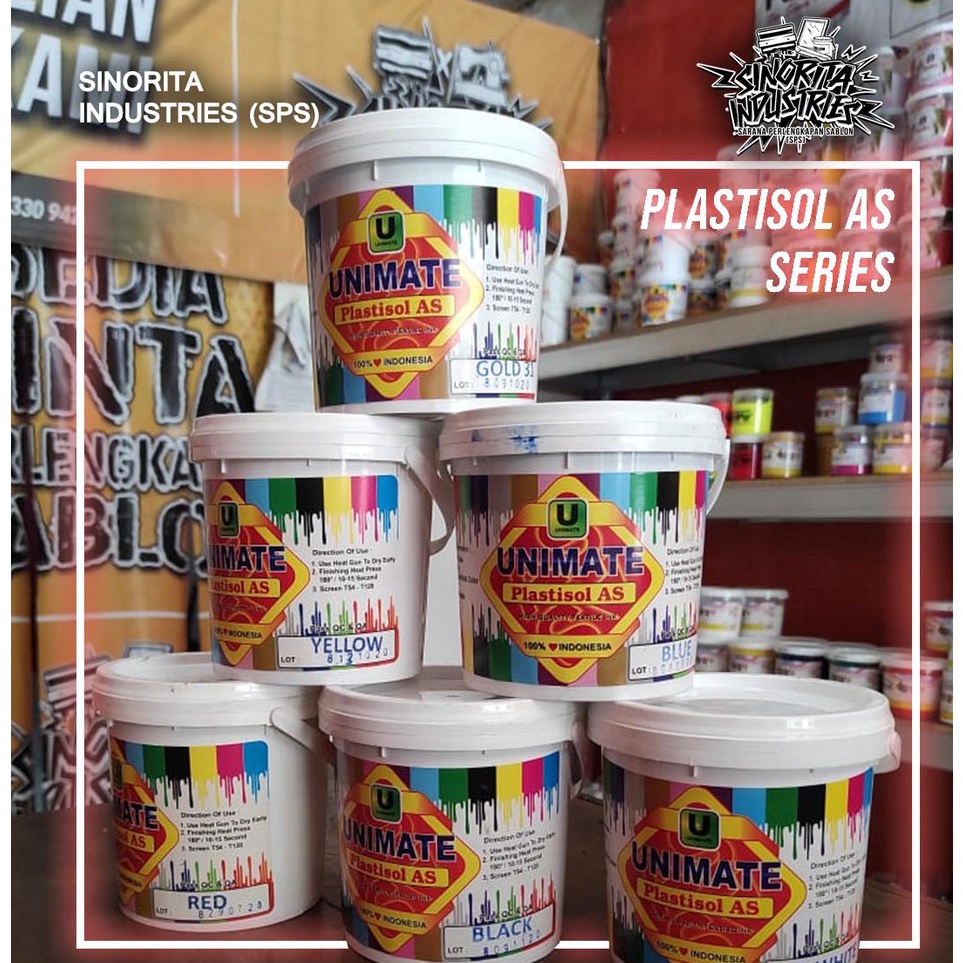 

[KODE 70W89] Unimate Plastisol AS kemasan 1kg