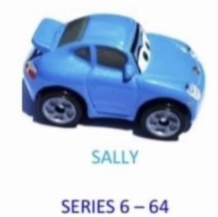 PROMO CARS MINI MATTEL ORI SALLY BLUE MINI RACERS MAINAN ANAK KOLEKSI TERLARIS
