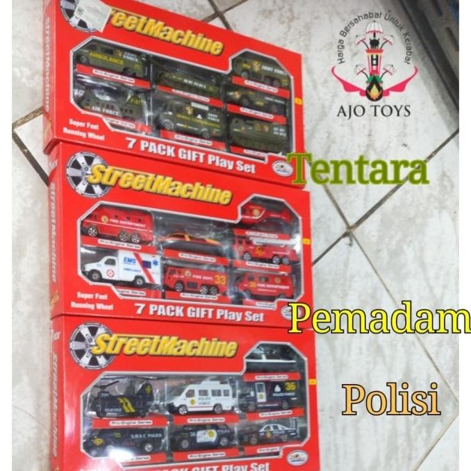MUST HAVE DISKON BULAN INI MOBILAN BESI DIECAST STREETMACHINE 2 VARIAN POLISI TERBARU