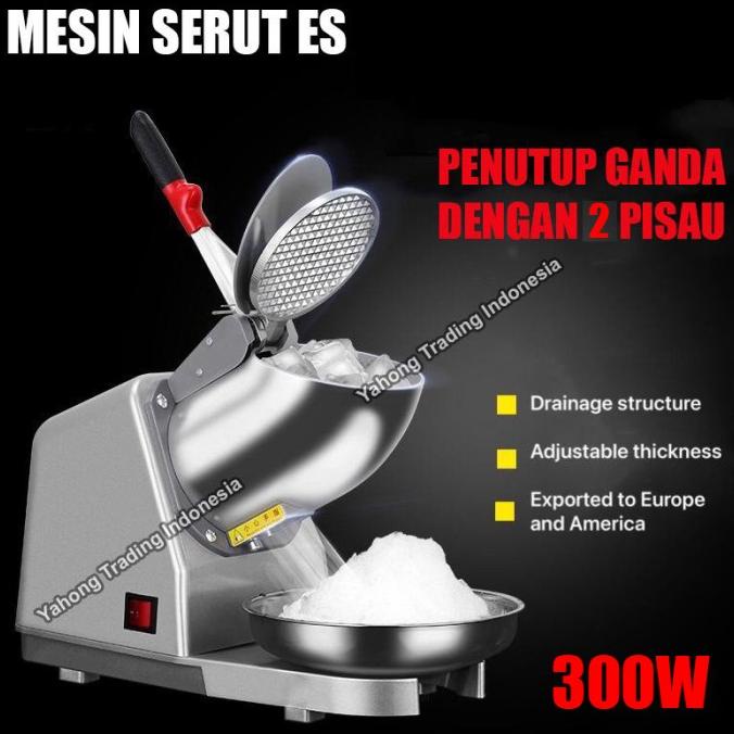 Ice Smashing Machine Mesin Serut Es Batu Penghalus Es Listrik