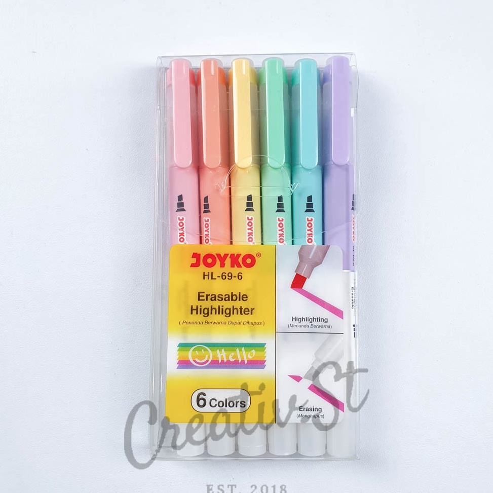 

Jual_Joyko Erasable Highlighter Dapat Dihapus HL-69-6