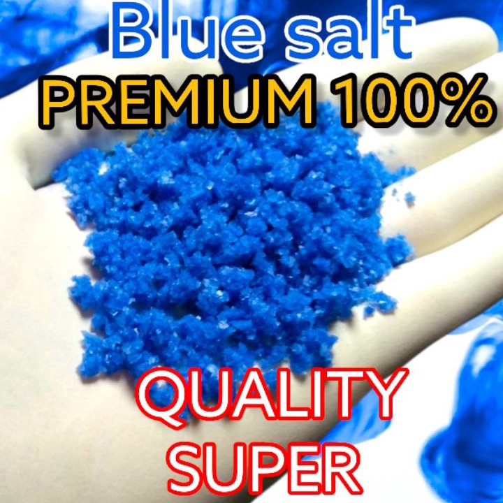 Readystock garam biru/garam biru ikan/ blue salt 500gram Pasti Murah