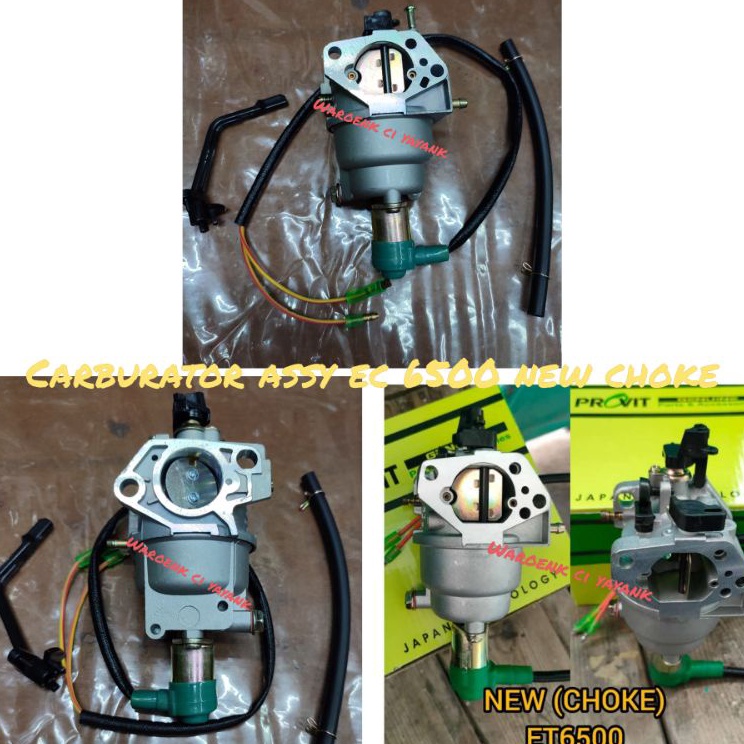 Tunik  Karburator Carburator Assy Genset GX 390 ET 6500 New Jenset 5000 - 8000 WATT  Terkini  ✩