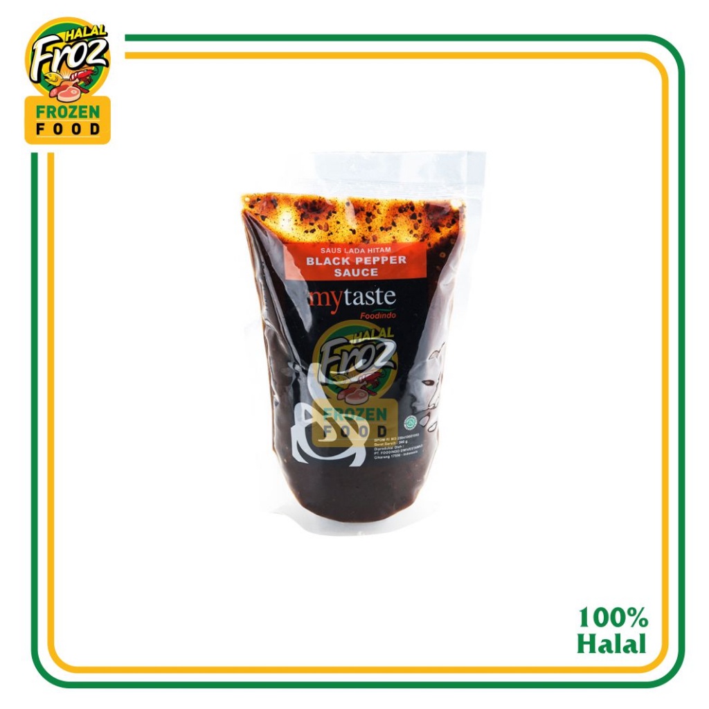 

My taste black pepper saus lada hitam 500gr HFPRS