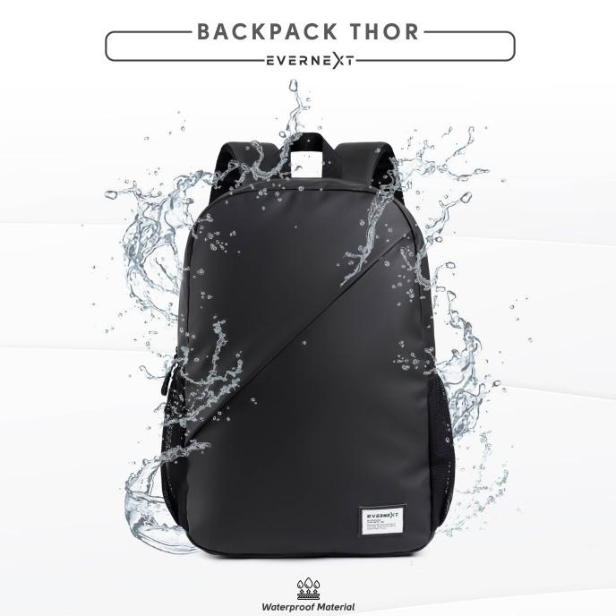 TAS RANSEL PRIA OUTDOOR WATERPROOF SEKOLAH TRAVELLING LAPTOP MERK THOR RANTIHILMA6