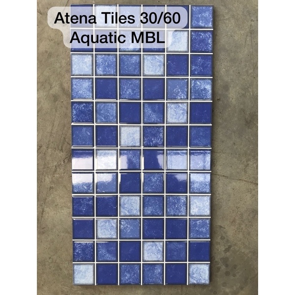 Keramik Kolam Renang Aquatic Medium Blue | Keramik Kolam Renang