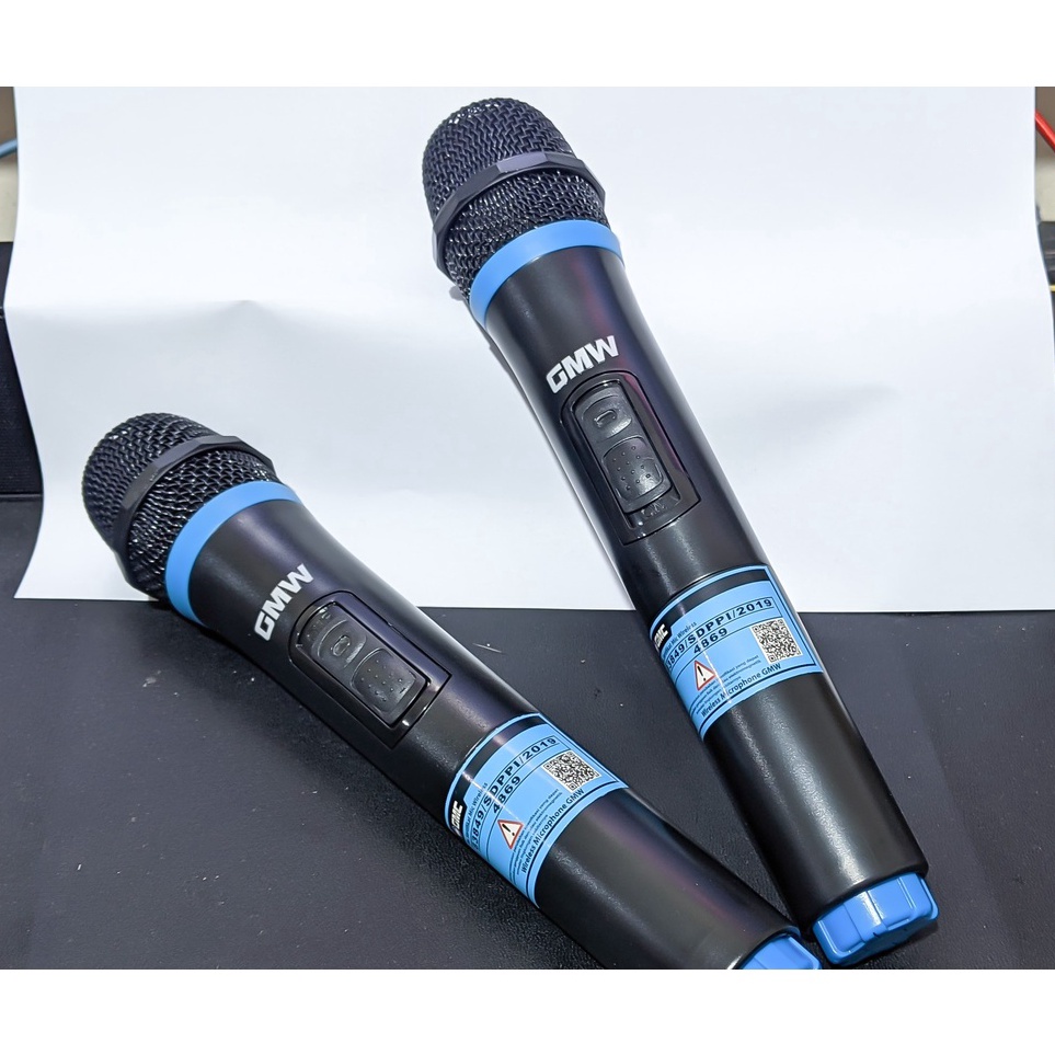 Terupdate Mic Wireless GMC Khusus untuk Speaker GMC Microphone Professional Karaoke Type 897 Q R S P