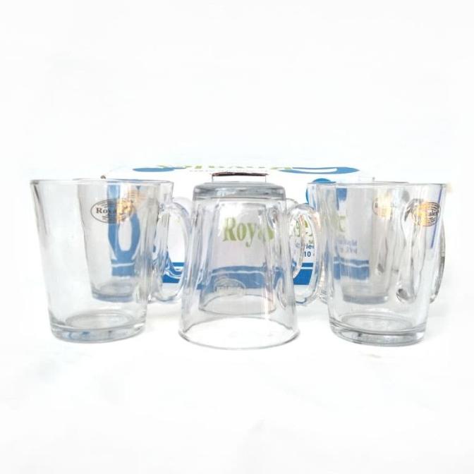 Royalex Gelas Capuccino / Kenya mug / gelas kopi 270 ml - 6 pcs