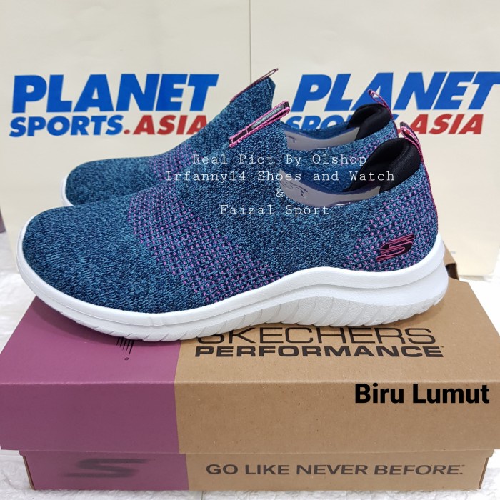 SALE Sepatu Skechers Wanita Original Ultra Flex Dazling