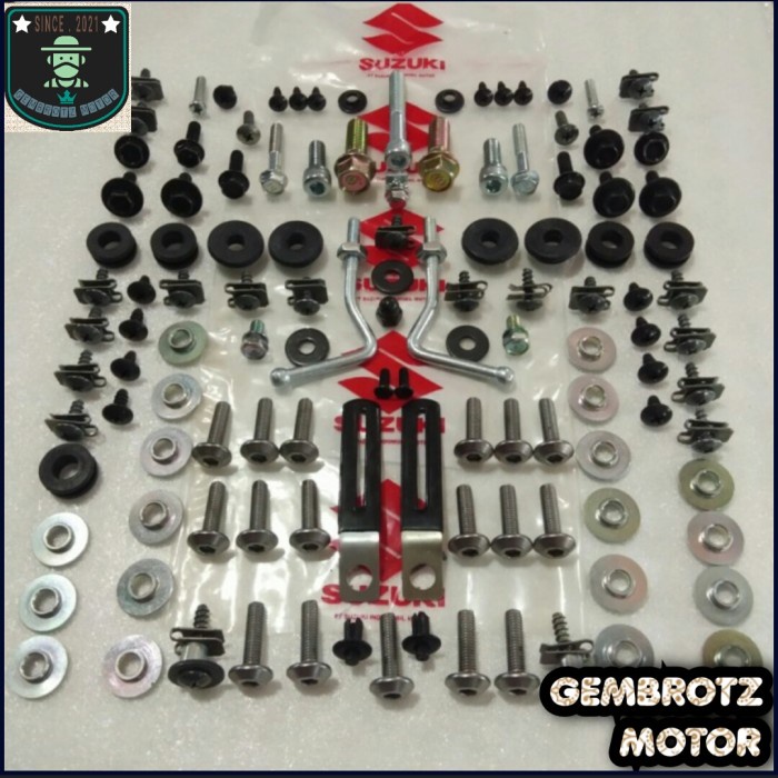 Baut Full Set Cover Body Satria Lumba" / Satria Hiu