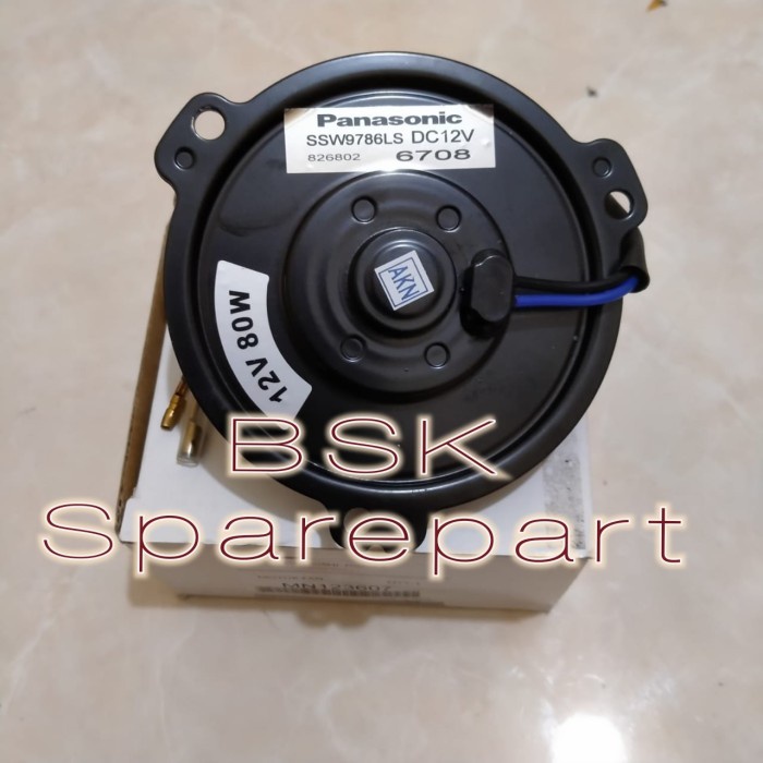 New Motor Extra Fan Ac Mitsubishi Pajero Sport Original Panasonic Kode Ma166