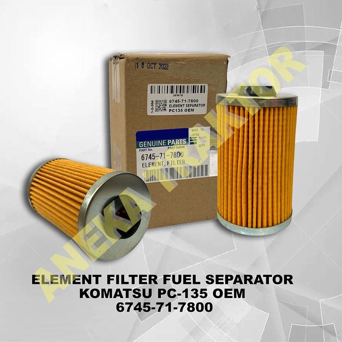 ELEMENT FILTER FUEL SEPARATOR PC-135 PC135 OEM 6745-71-7800