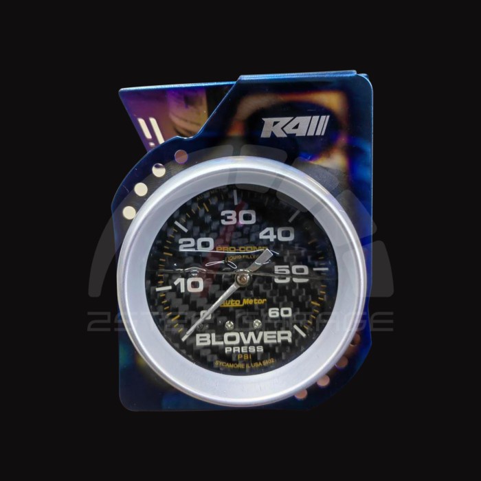 BOOST METER TURBO GAUGE R4 THAILAND 30 PSI / 60 PSI