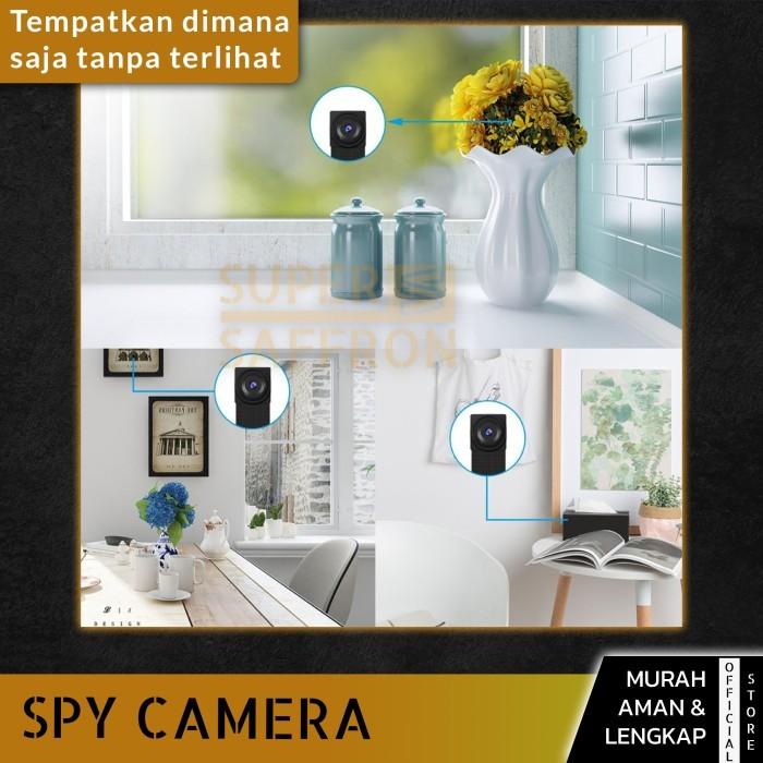 Cctv Mini Camera Spy Wifi Kamera Tersembunyi Infrared 1080P Full Hd