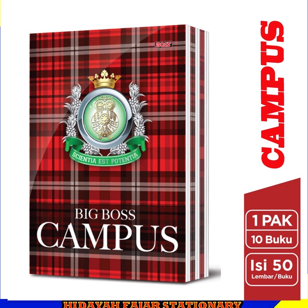 

KJ4585 BUKU BIG BOSS 50 LEMBAR - BUKU CAMPUS - BUKU TULIS 4266