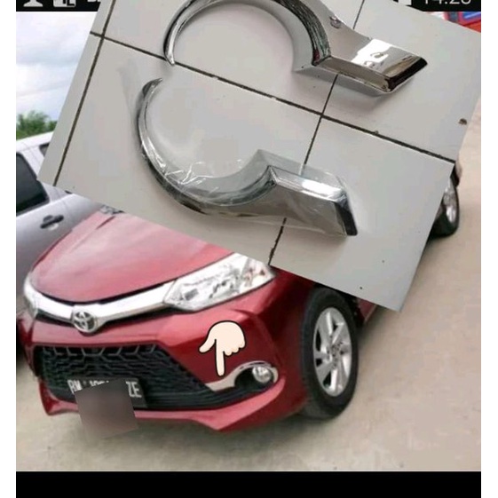 List Garnish Foglamp Avanza Velos 2017 2018 Original