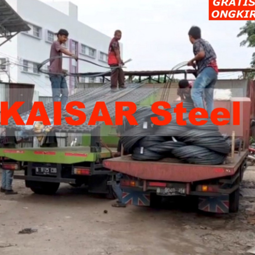 Keluaran Terbaru Besi Beton polos 10mm full SNI 8DP