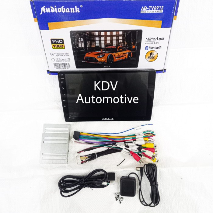 Headunit Android Audiobank 9 Inch AB-TV6912 Mirrorlink Ram 2/16 star