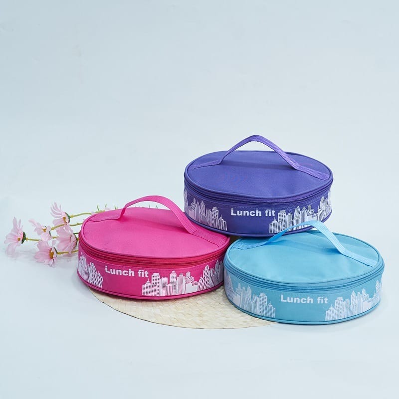 Tas Bekal Lunch Tote Bag Aluminium Foil Serbaguna Tempat Makan Plus Tas Lunch Fit Set / Kotak Makan 