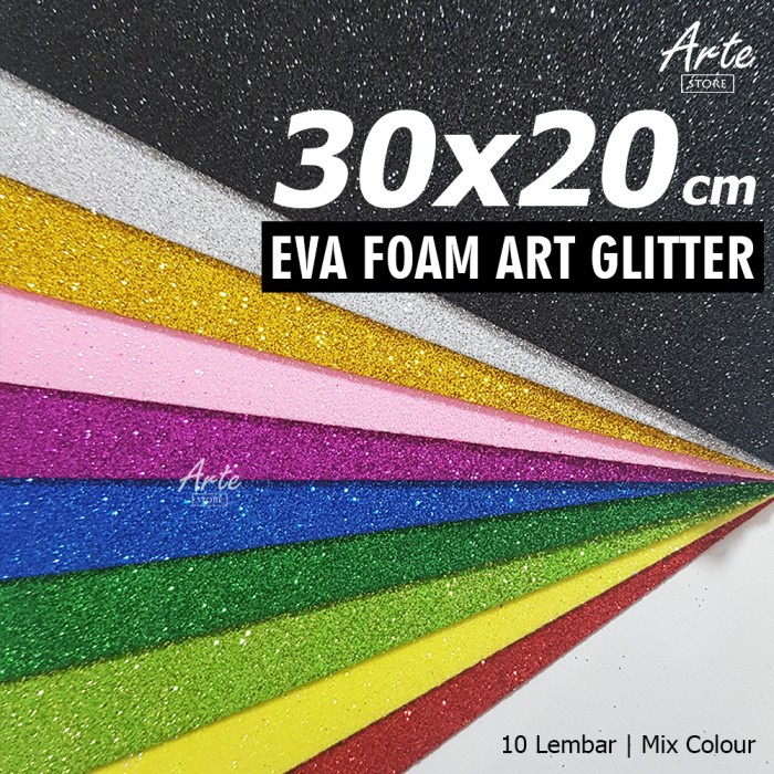 

EVA Foam - Spon Ati - Foam Art Glitter 30x20 cm