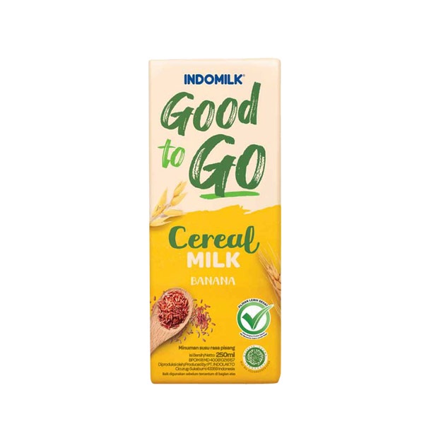 

INDOMILK UHT GOOD TO GO BANANA STRAWBERRY 250 ML - SUSU - Delete