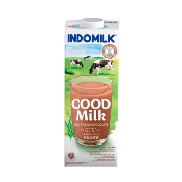 

INDOMILK UHT COKELAT 950 ML - SUSU