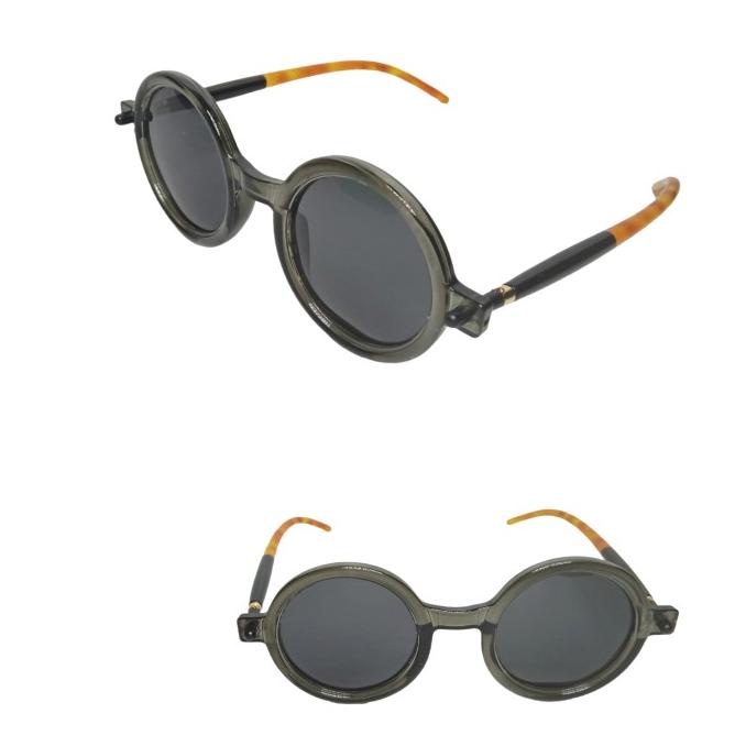 kacamata steampunk bulat polarized