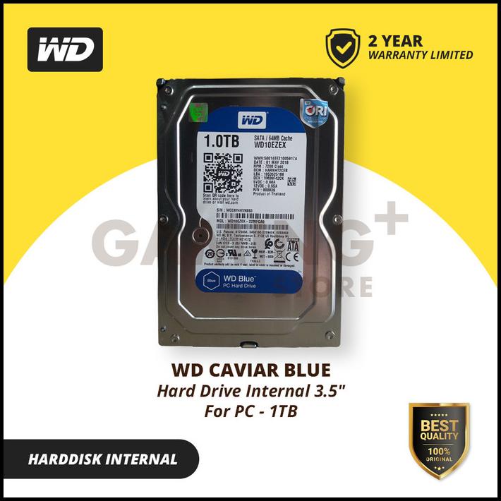 Best Product Hdd Internal Wd Blue 1Tb 3.5 Sata 3 7200 Rpm / Hdd Pc / Hard Disk