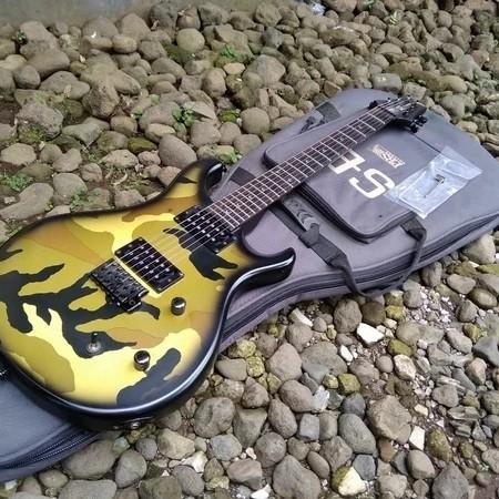 Gitar PRS SE Standard Camouflage Original Made In Korea Paul Red Smith