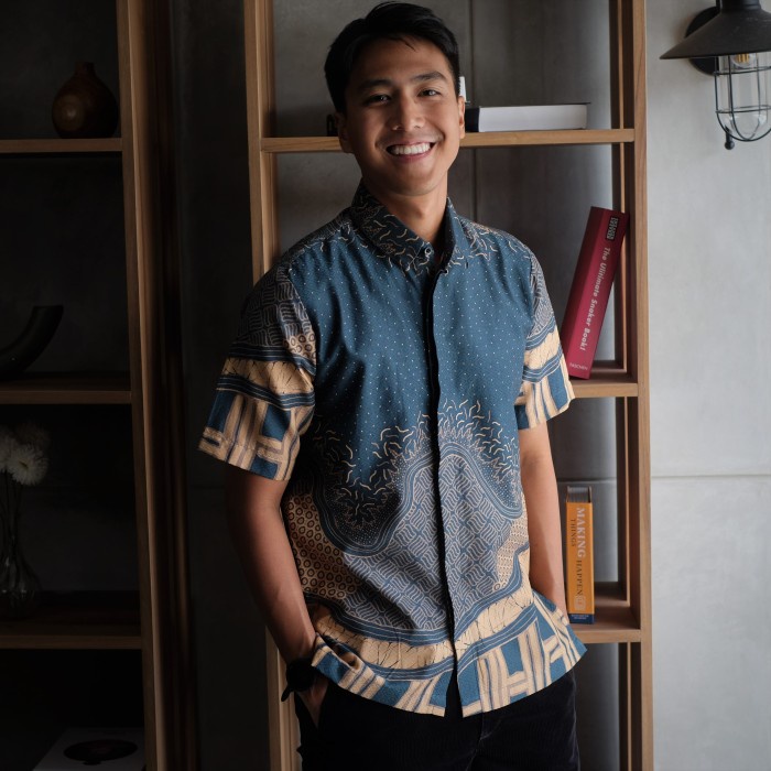 Mandalas Kemeja Batik Lengan Pendek - Cilia