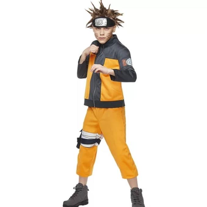 Naruto kids costume kostum halloween anak anime ninja naruto