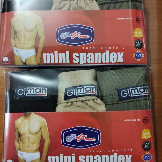 Celana dalam gt man 708 / cd gt man mini spandex / Cd Gt man 708