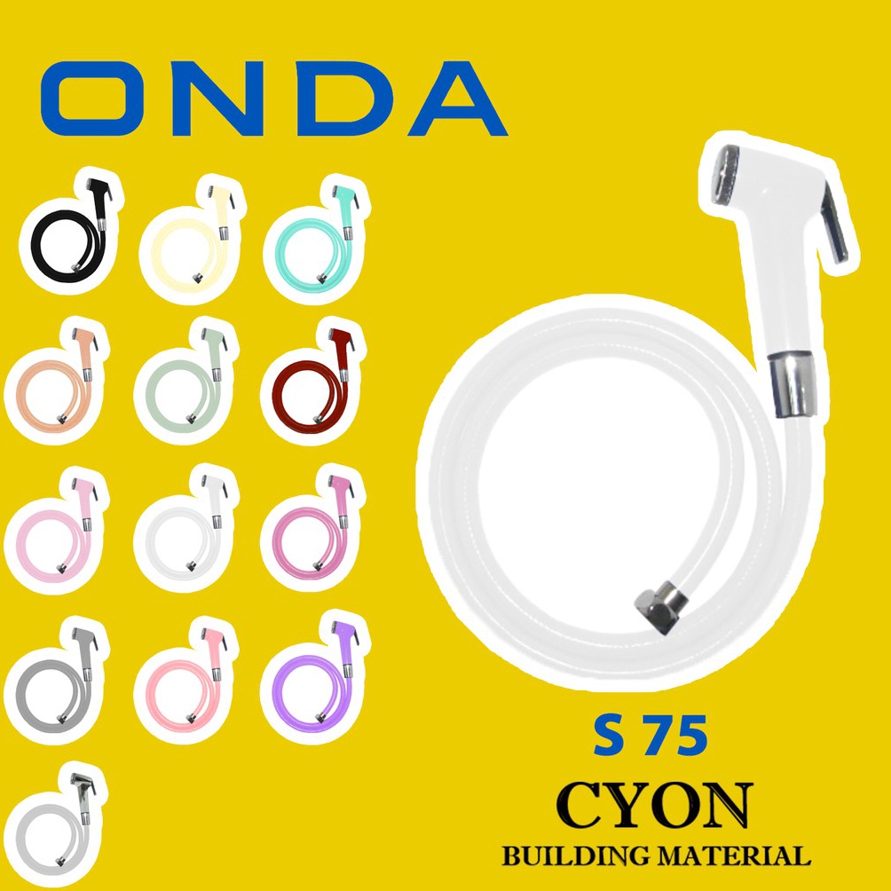 Kualitas Terbaik ONDA S 75 1/2" JET SHOWER BCS / BJS / GCS / HCS / HJS / MCS / MJS / NCS / PCS / SCS