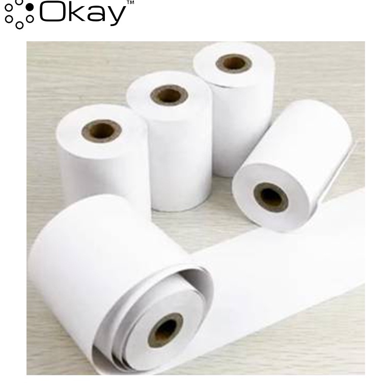 

[VND ✮☼> Okay Kertas thermal 58x40mm cocok untuk mini printer kasir ppob per 5 roll - laangsung.kirim.!