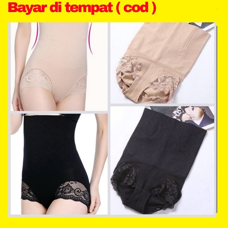 stok baru.. munafie Body Shaping / Korset Celana Munafie Original / Munafie Slimming Pant  (Korset m