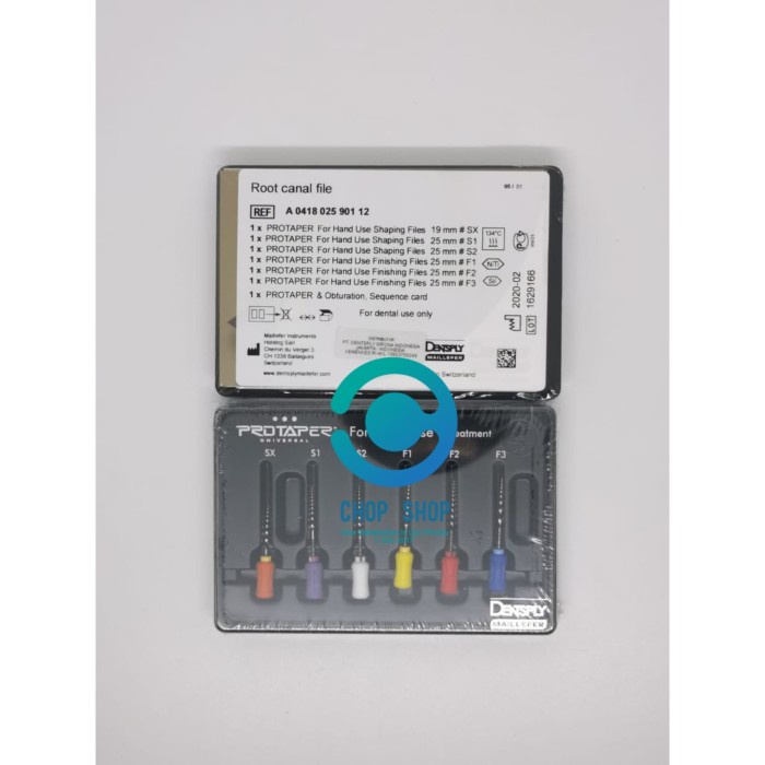 Terlaris Protaper Universal Hand Use Original By Dentsply