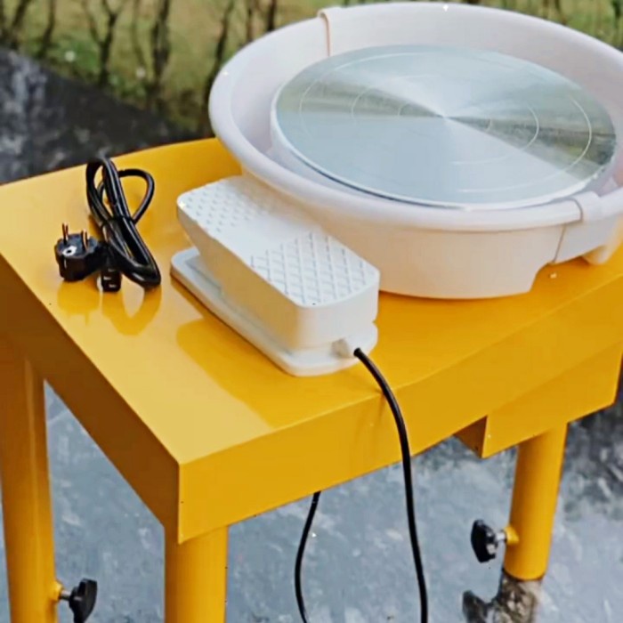 

Electric Pottery Wheel 30cm Removable Basin - Alat Putar Keramik